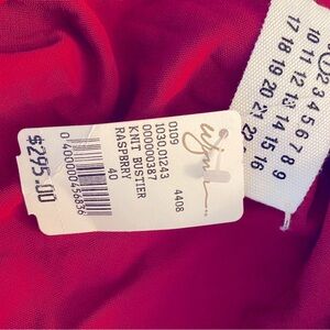 Raspberry colored tube top